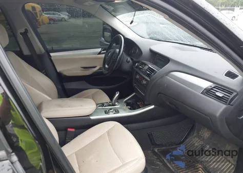 2013 BMW X3 xDrive35I from USA, damaged, VIN 5UXWX7C50DL980371